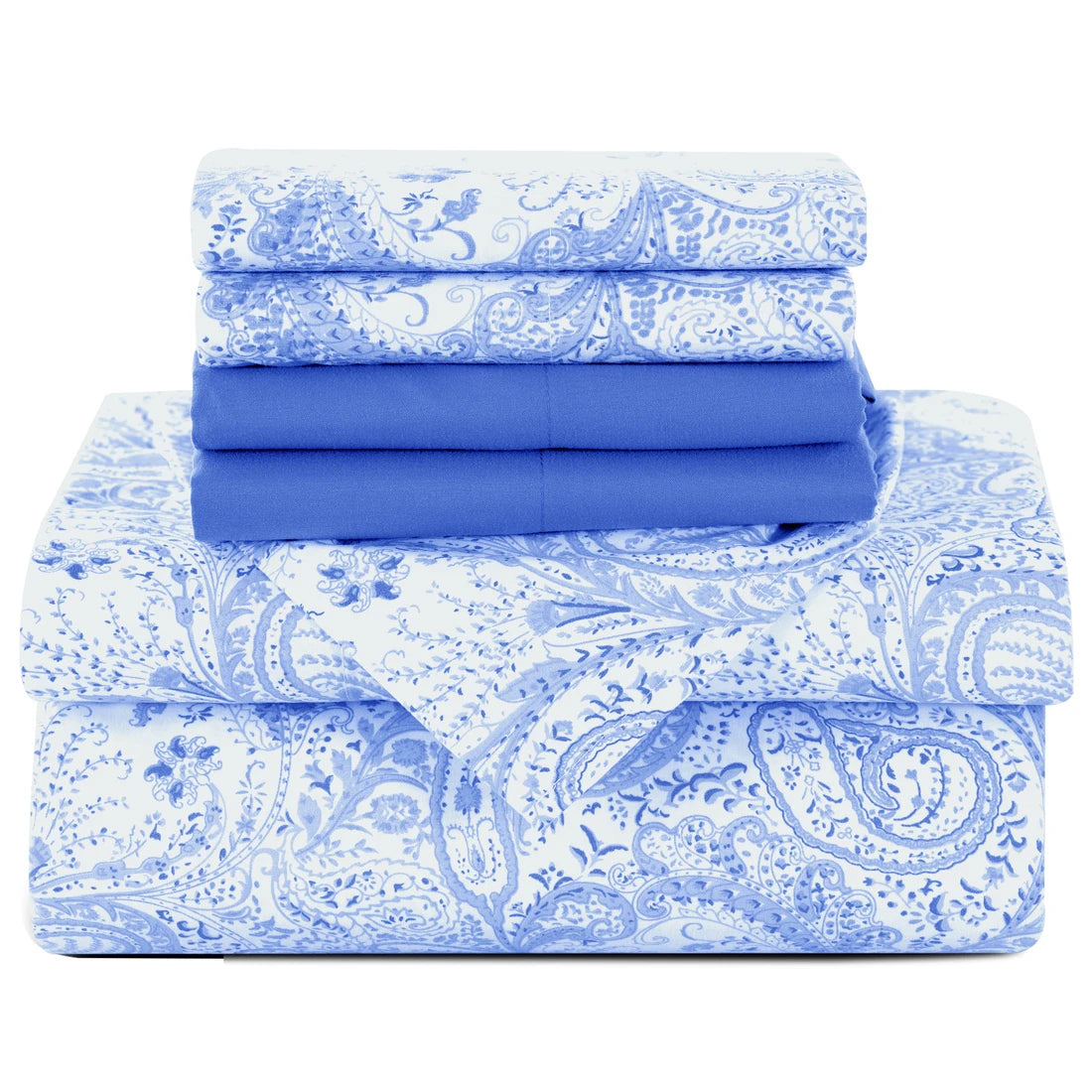 Sheet Set Paisley Microfiber Sheets Wrinkle Resistant Ultra Soft