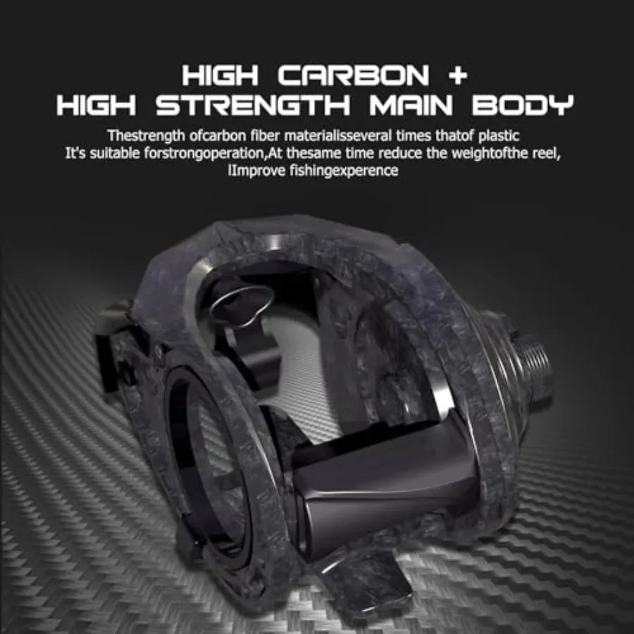 Fishing Rod Two-Piece With Casting Reel