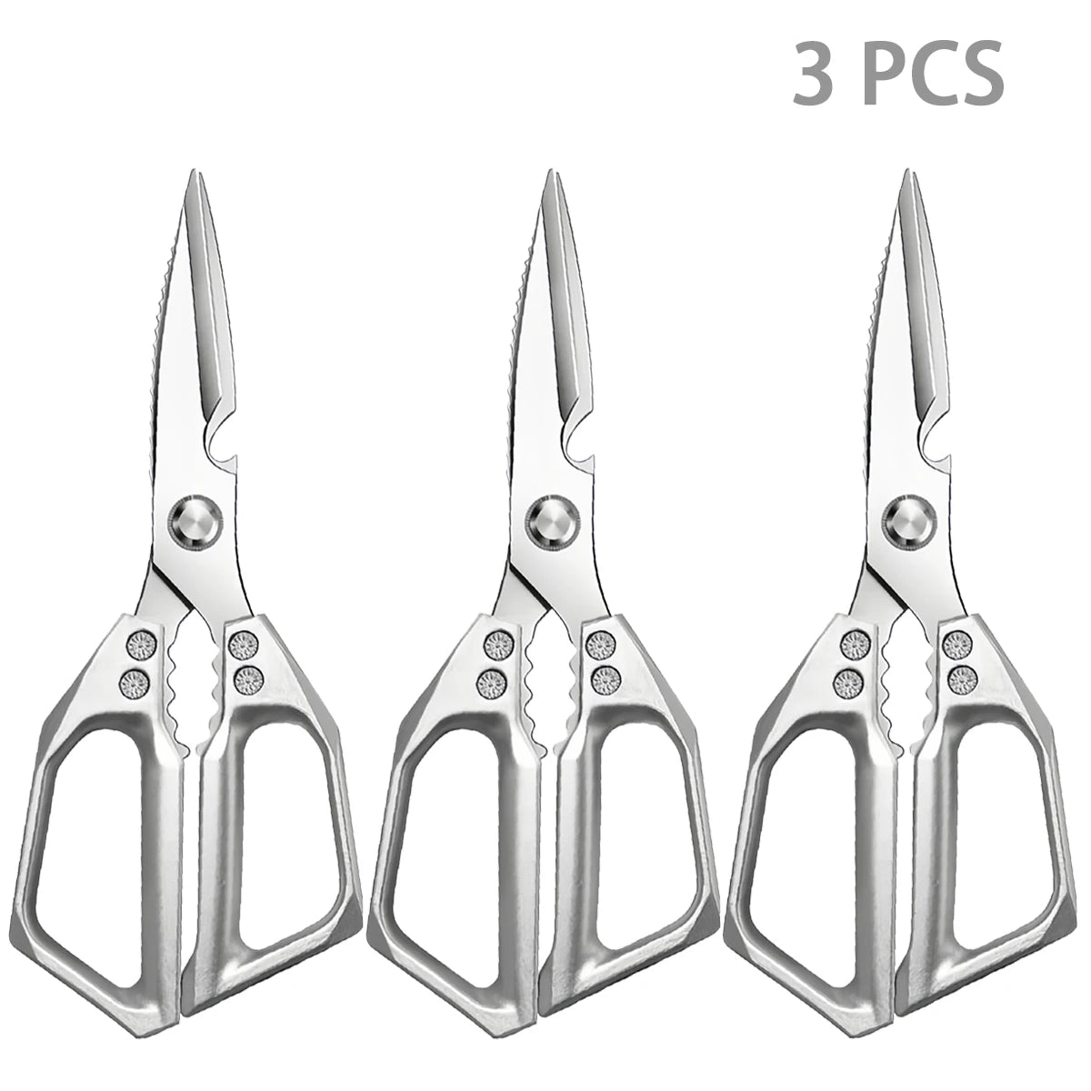 NONED Stainless Steel Kitchen Scissors Multifunctional Food Shears