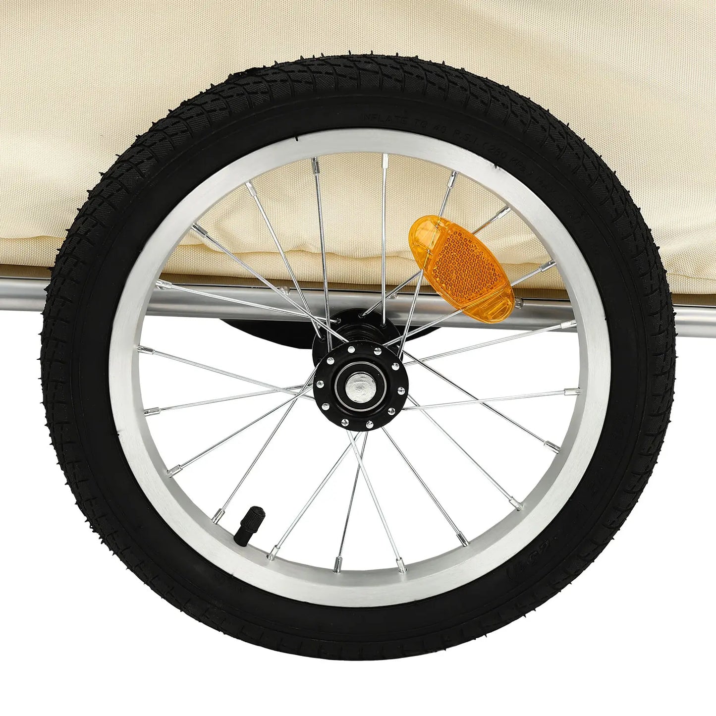 Bicycle Trailer Aluminum 50Kg Load Carrier For Cargo Bike