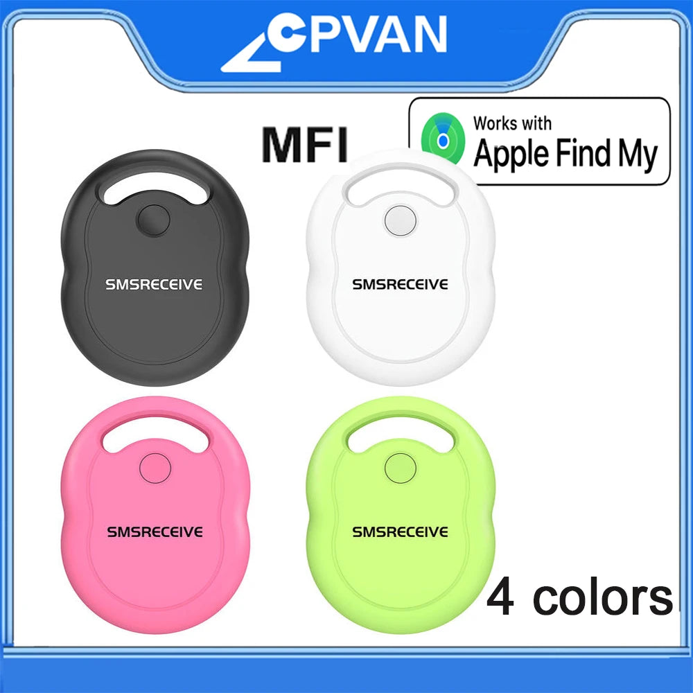 Mini GPS Tracker Smart Find Locator Work with Apple Find My APP Anti-Lost Finder For Bag Key Wallet Tracker Key Finder