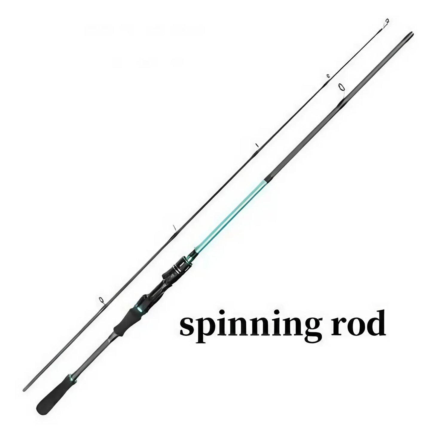 1pc 180cm/70.86" Carbon Fiber Fishing Rod - Medium-Fast Action Lightweight Bait Rod with Comfort Grip & Smooth Casting