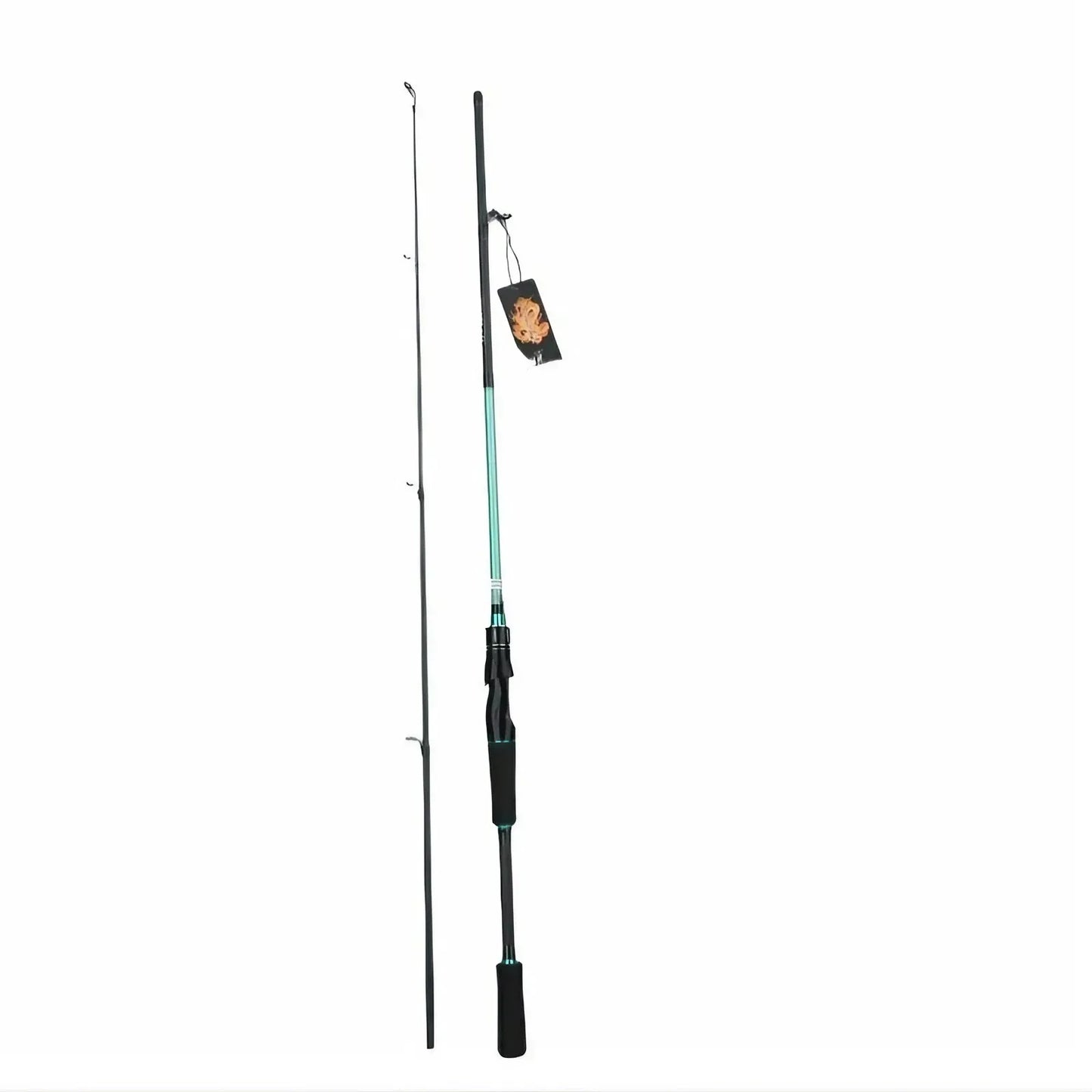 1pc 180cm/70.86" Carbon Fiber Fishing Rod - Medium-Fast Action Lightweight Bait Rod with Comfort Grip & Smooth Casting