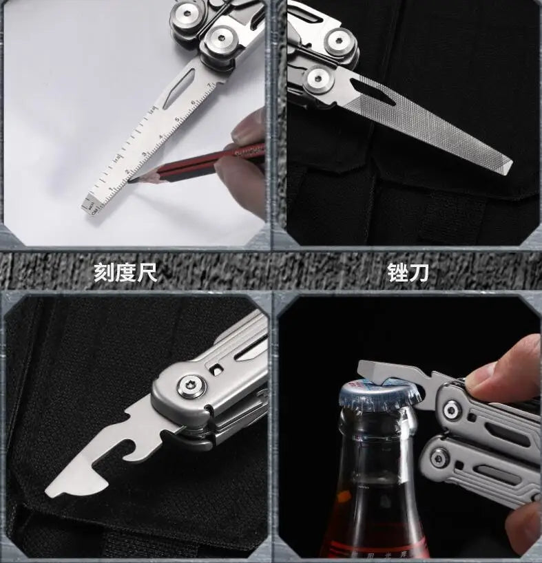 Daicamping Multitool Emergency Pliers Stainless Steel