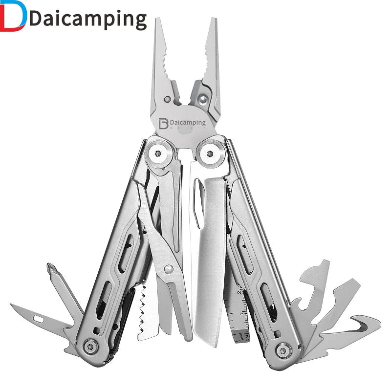 Daicamping Multitool Emergency Pliers Stainless Steel