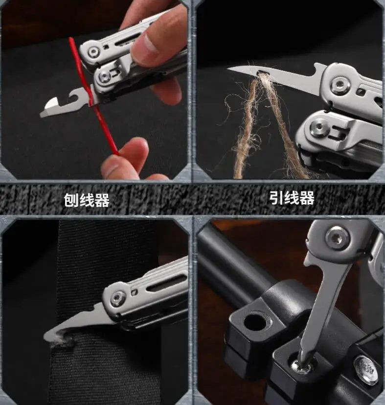 Daicamping Multitool Emergency Pliers Stainless Steel