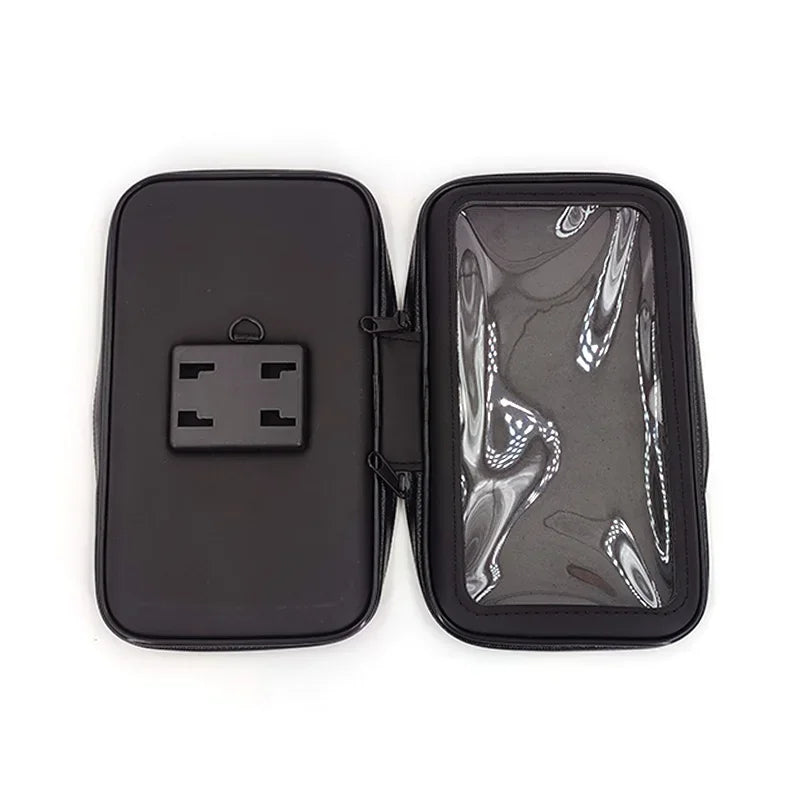 Motorcycle Phone Holder Support Moto Bicycle Waterproof Case Handlebar Stand Case Mount Waterproof Scooter Motorbike Phone Bag