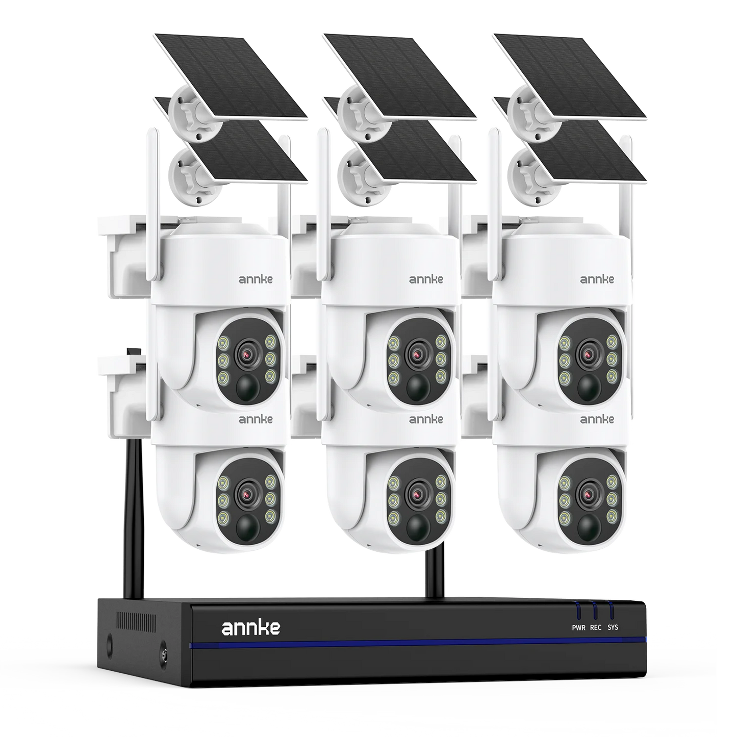 Annke Solar Wireless Camera System With 4MP Resolution