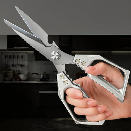 NONED Stainless Steel Kitchen Scissors Multifunctional Food Shears