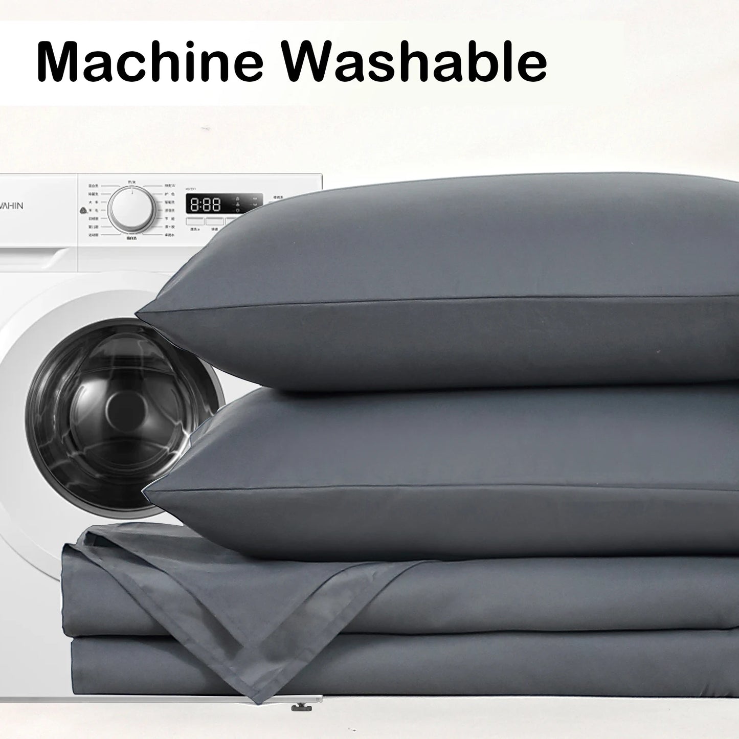 5pcs/7pcs Twin Full Queen King Bedding Sets Home Decor Comforter Flat Sheet Fitted Sheet Pillowcases Sleeping Sets