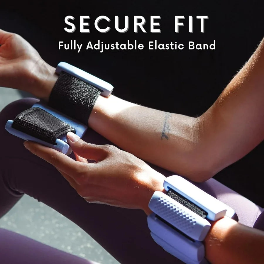 Wrist & Ankle Weights - 1 Pair - Wearable Ankle Weights for Women and Men - Wearable Bracelet for Exercise, Yoga, Walking, Runni