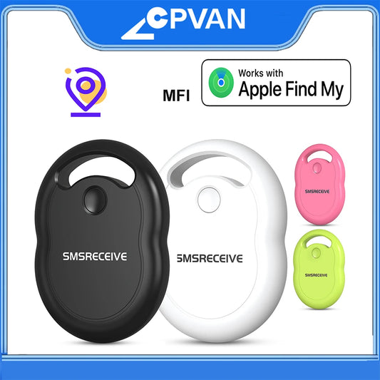 Mini GPS Tracker Smart Find Locator Work with Apple Find My APP Anti-Lost Finder For Bag Key Wallet Tracker Key Finder