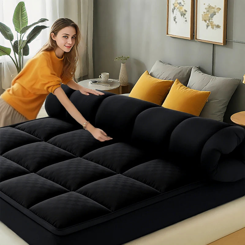 HGETVE Quilted Mattress Cover With Breathable Polyester Layer