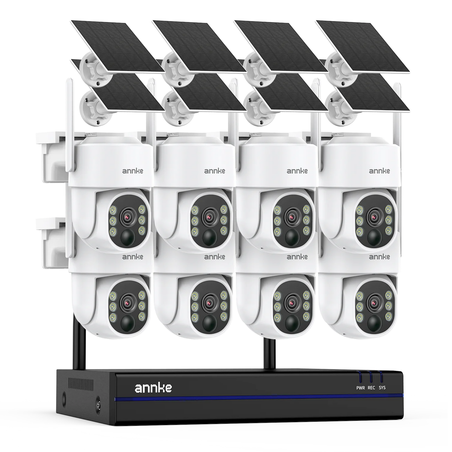 Annke Solar Wireless Camera System With 4MP Resolution