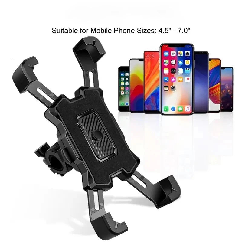 Non-slip Cycling Riding MTB Bike Moto Motorcycle Stand New 360° Rotatable Bicycle Phone Holder for iPhone Xiaomi Bracket