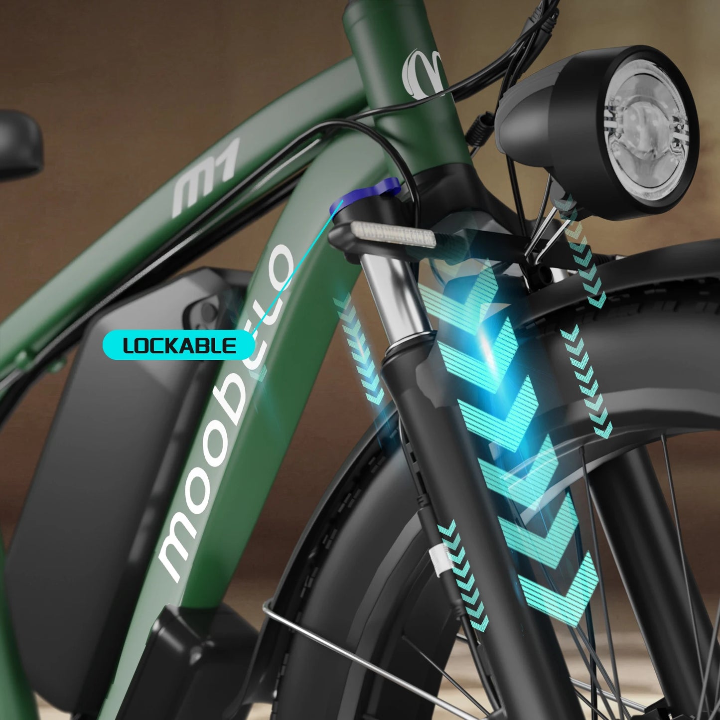 Moobelo M1 2000W Dual-Motor E-Bike 48V 22.4ah Fat Tires Full Suspension CE Certified US Warehouse Snow Beach Urban Riding Ebike