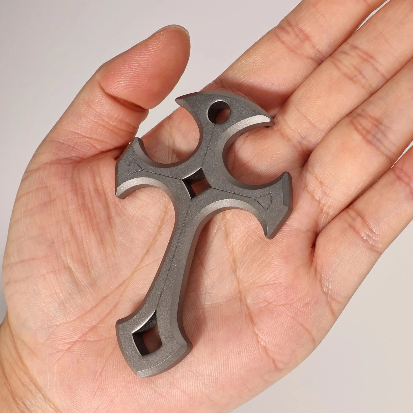 Cross Self Defense Gadgets Personal Denfense Articles Security Protection Equipment Supplies Emergency Survival Tool Titanium