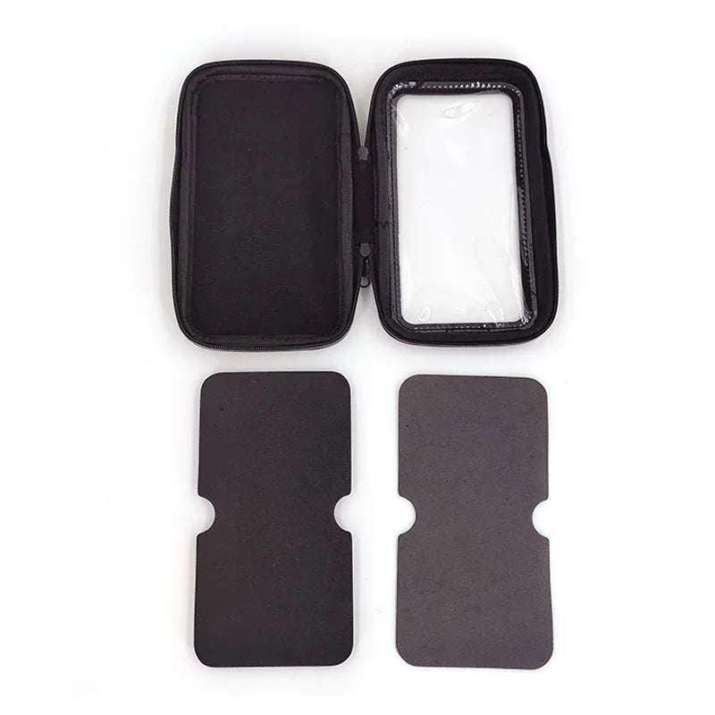 Motorcycle Phone Holder Support Moto Bicycle Waterproof Case Handlebar Stand Case Mount Waterproof Scooter Motorbike Phone Bag