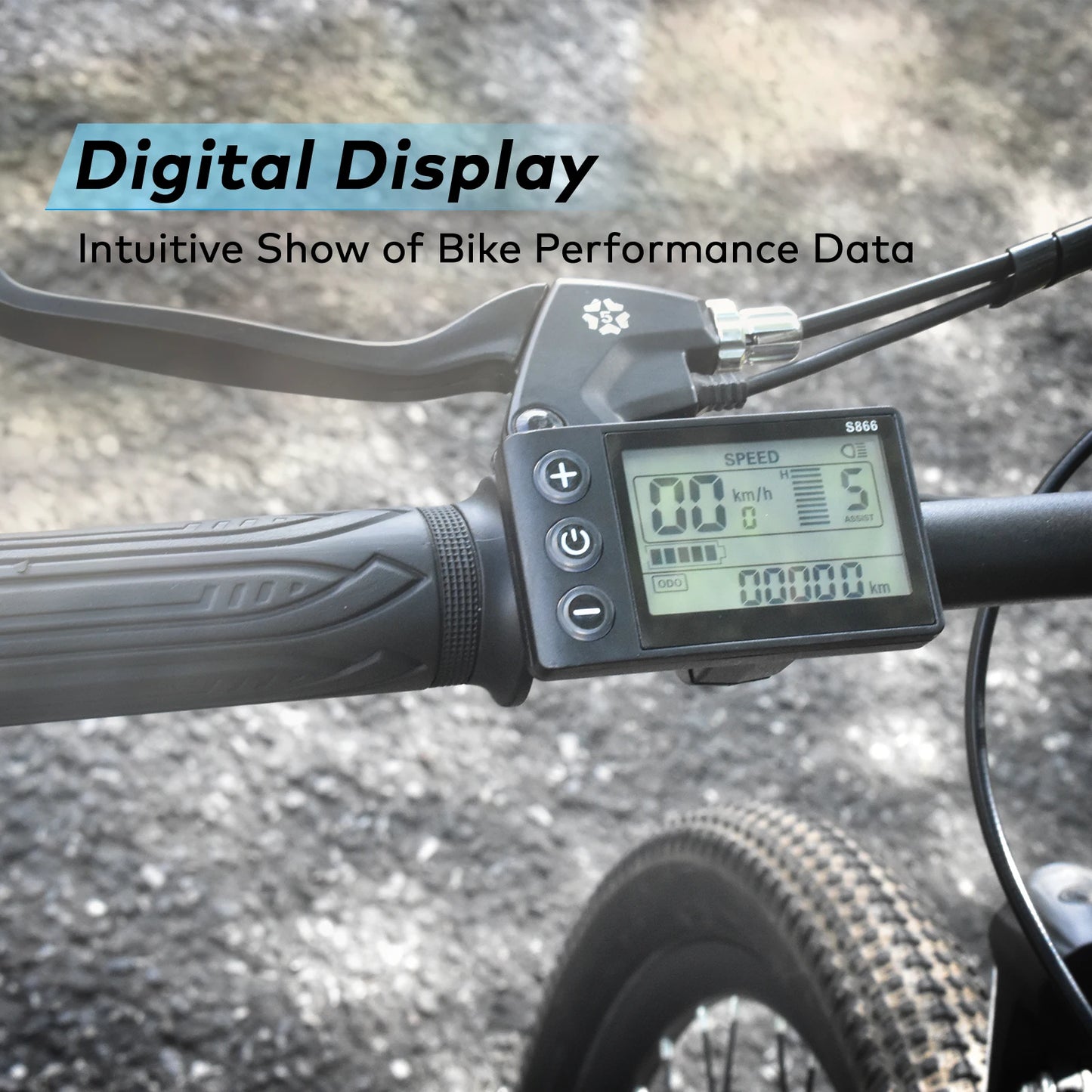 [Haytrix-US] Ordinateur De Vlo Avec Fil Scooter Accessories Electric Scooter Bike Computer Lcd Screen Bike Bicycle Speedomet