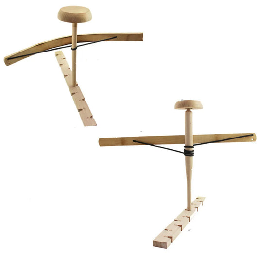 Primitive Fire Starter Tool Wood Bow Drill Outdoor Survival Friction Fire Starter Wood Make Tool Survival Emergency Ignitor Kit