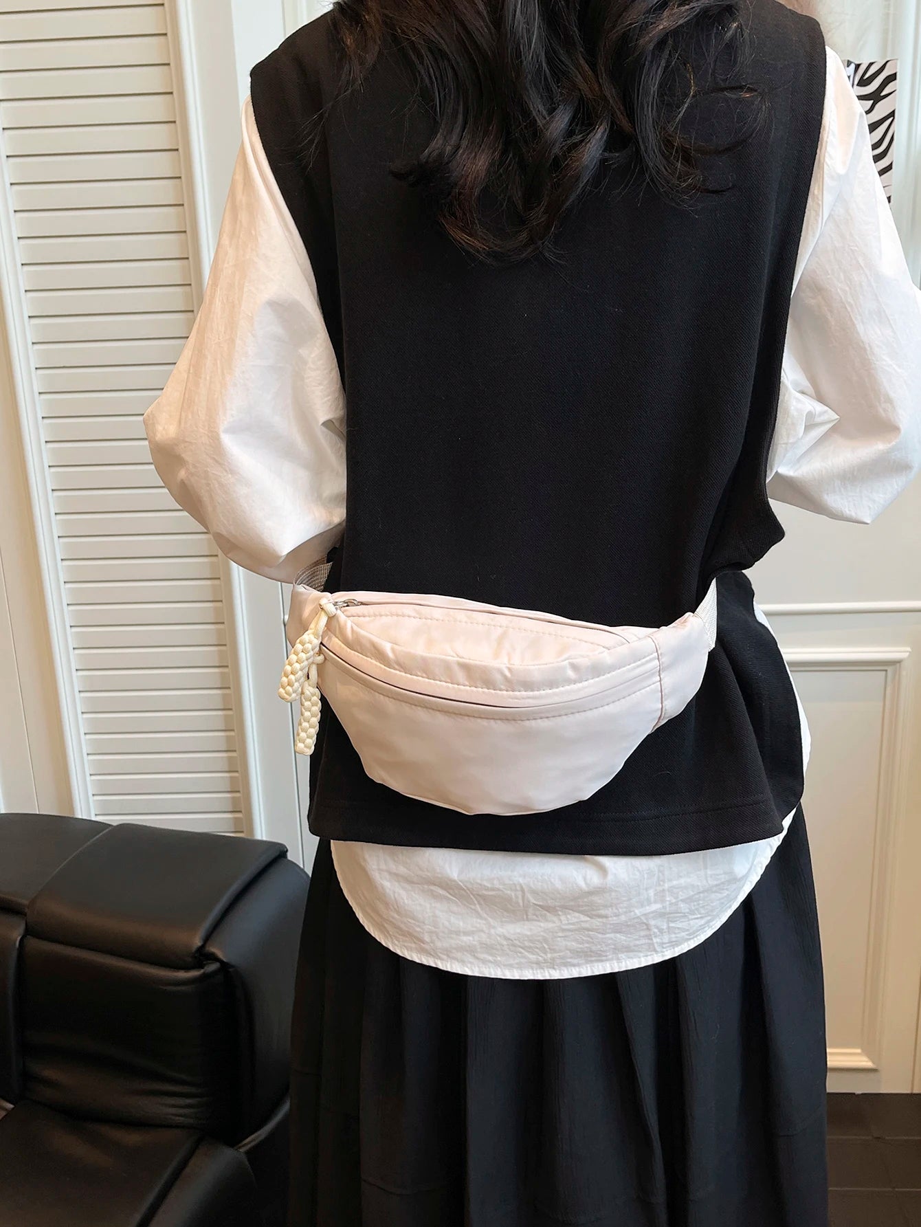 Fashion Nylon Fanny Pack Crossbody Bag Waist Bag Shoulder Bag Women's Casual Sling Purse For Outdoor Sports Sport Bags