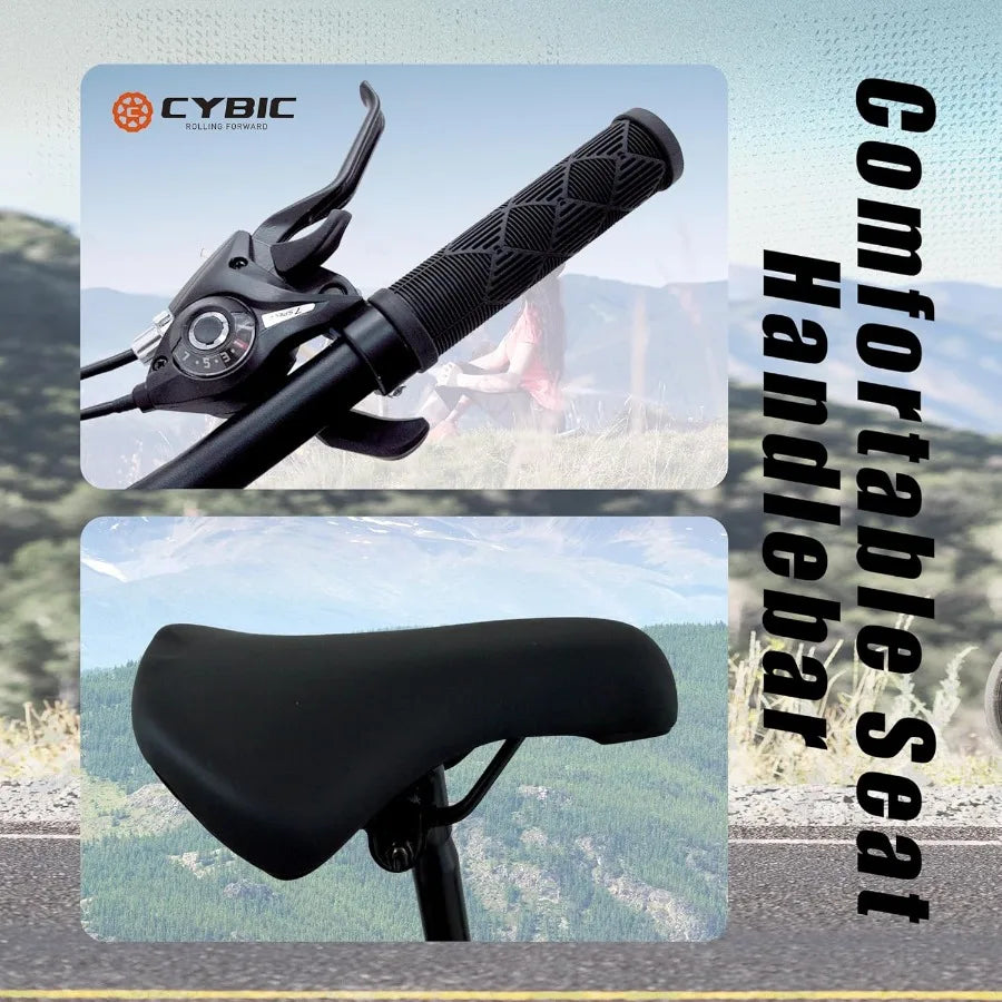 Mountain Bike 24 26in 21Speed Disc Front Suspension Mountain Bike Youth Adult Mens Womens Commuter City Snow Bicycles